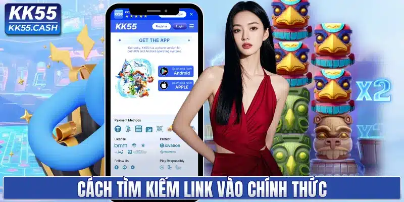 Cách tìm kiếm link vào chính thức